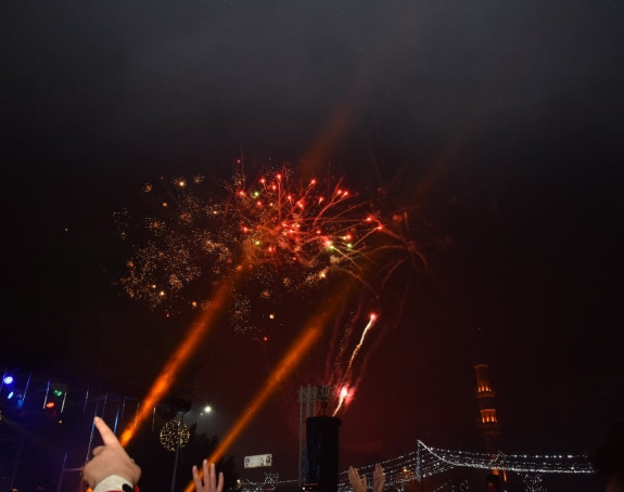 Gradonačelnik Novu godinu dočekao sa građanima