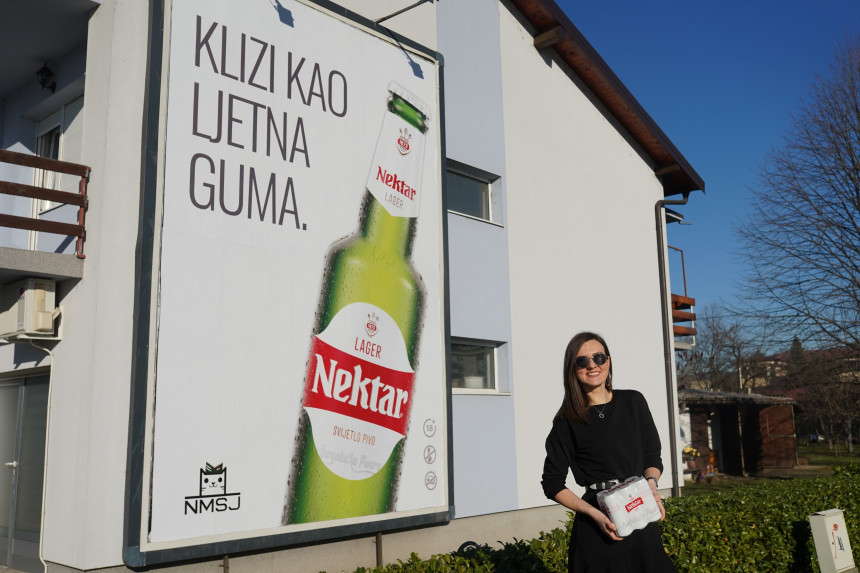 Nektar pivo kampanjom “Klizi kao ljetna guma” darovalo vozače