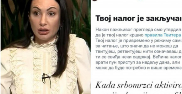 Kršila pravila: Twitter zabranio objave Gorici Dodik