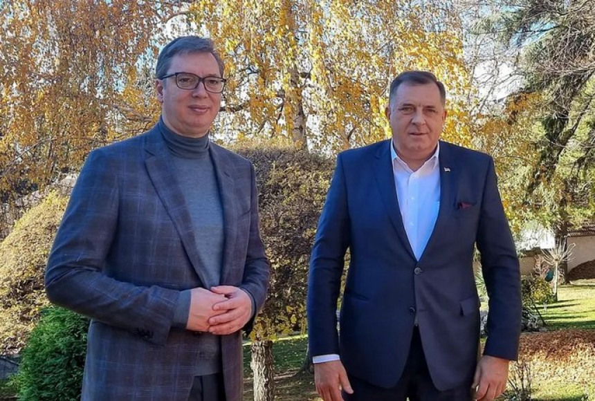 U Beogradu sutra sastanak Vučića i Dodika