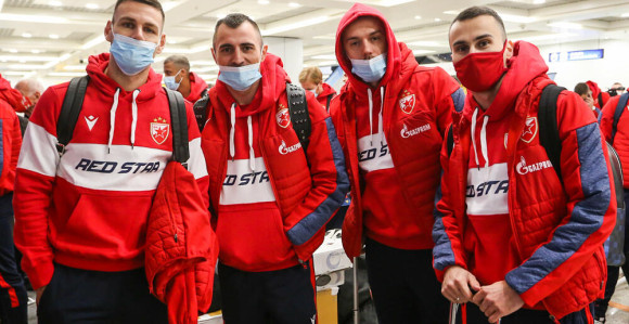 Fudbaleri Crvene Zvezde otputovali na pripreme u Tursku