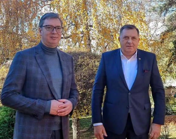 U Beogradu sutra sastanak Vučića i Dodika