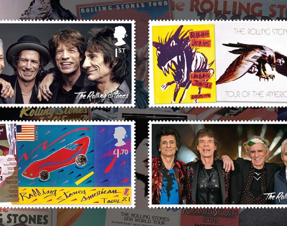 Kraljevska pošta izdaje marke u čast Rolingstonsa