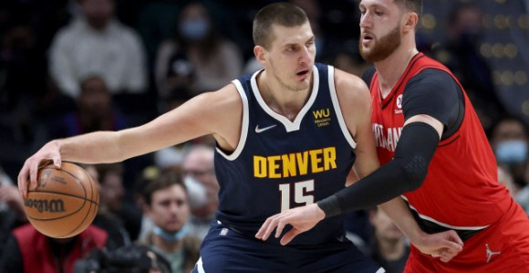 Јokić se i sa pola snage poigravao sa Portlandom (VIDEO)