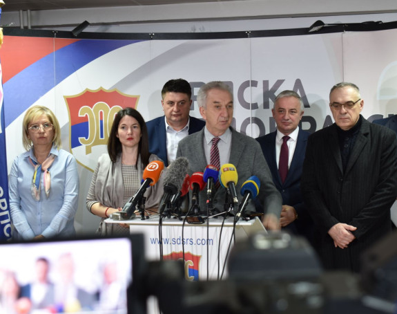 SDS i PDP: Naš cilj je spasiti Republiku Srpsku od kraha