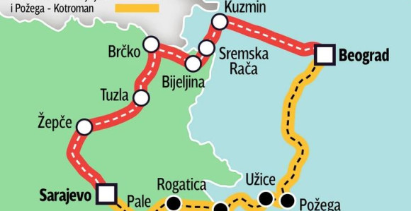 Objavljeni detalji izgradnje autoputa Beograd - Sarajevo