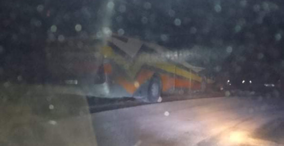 Globturov autobus se zapalio kod Nevesinja