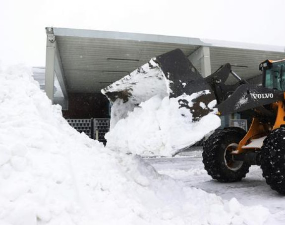 Snježna oluja napravila haos na sjeveru Evrope