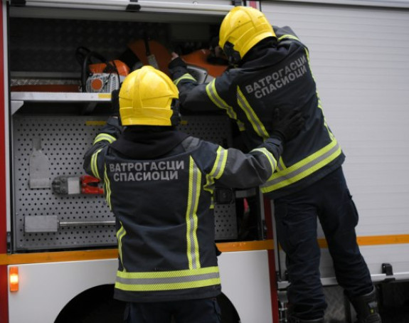 Zapalio se sanitet tokom transporta pacijenta