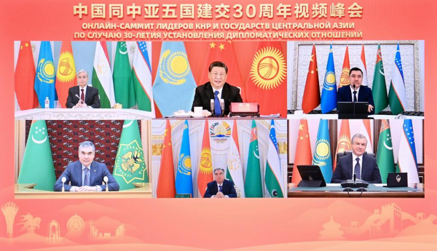 Кина за изградњу заједнице са заједничком будуц́ношц́у Кине и Централне Азије