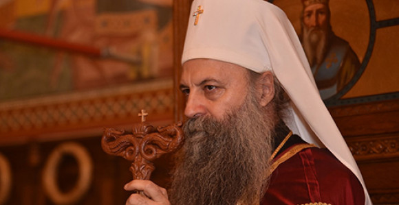 Patrijarh srpski sa zvaničnicima i političarima C.Gore