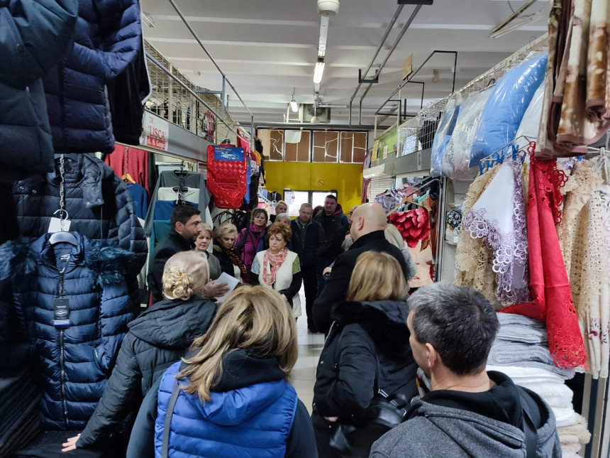 Podrška trgovcima u bijeljinskom Agrotržnom centru