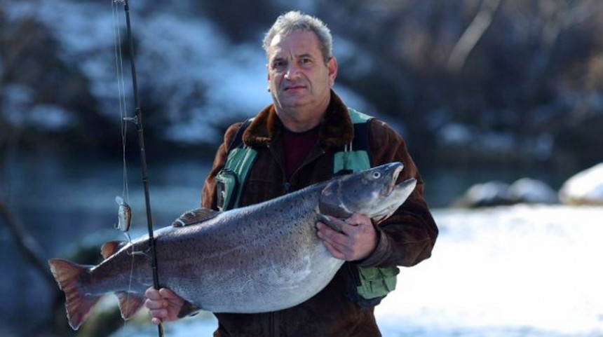 Banjalučanin u Vrbasu ulovio ribu od skoro 23 kg
