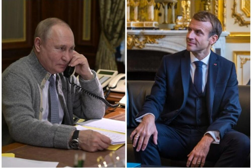 Путин и Макрон разговарали о кризи у Украјини
