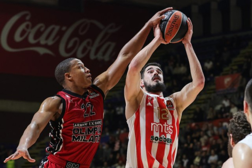Crvena Zvezda pala u Pioniru, poražena od Milana