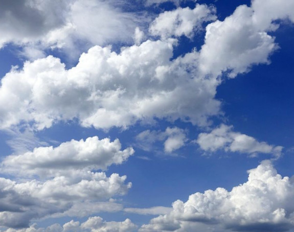 Danas oblačno vrijeme sa slabim padavinama