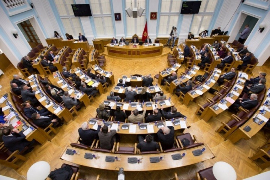 Данас двије ванредне седнице Скупштине Црне Горе