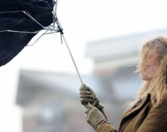 Upozorenje zbog jakih udara vjetra za veći dio BiH