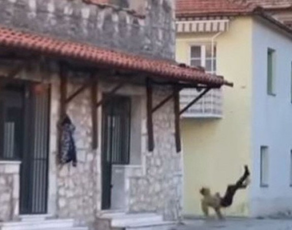 Trebinje: Radio sklekove na zidu, pao sa šest metara