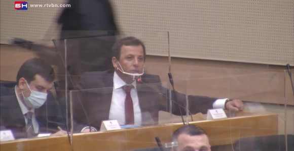 Vukanović udaljen sa sjednice Narodne skupštine Srpske