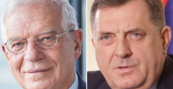 Dodik razgovarao sa Boreljom: Nema disolucije BiH