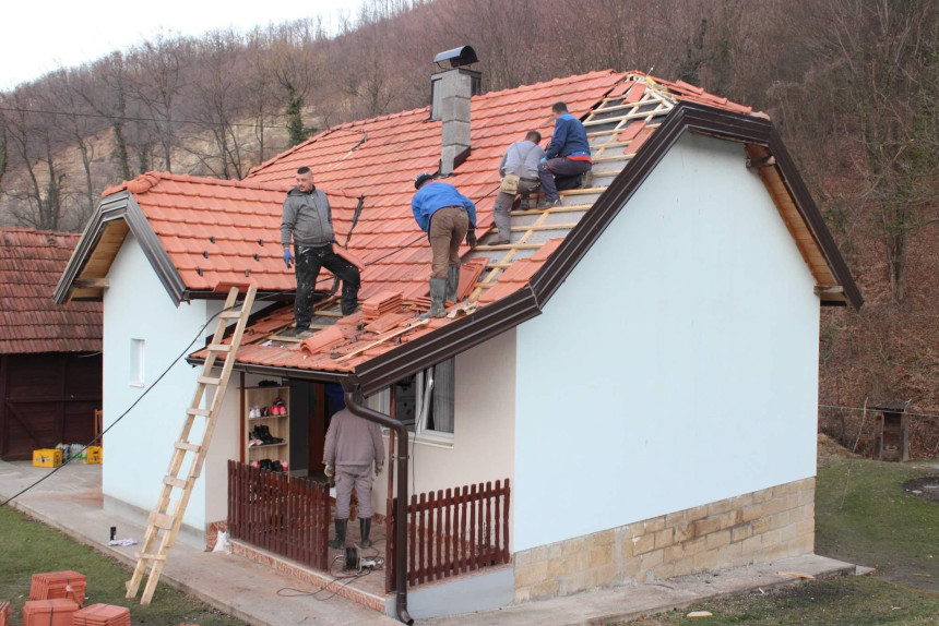Za kratko vrijeme sanirane posljedice požara na kući
