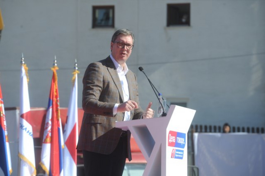 Vučić: Lako je obećati, ali samo djela pobjeđuju