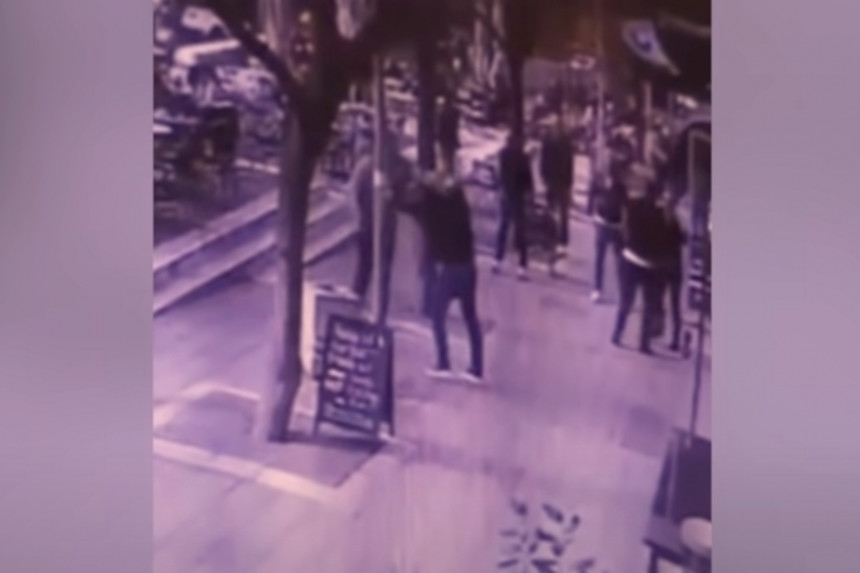 Objavljen snimak brutalne tuče u centru Beograda