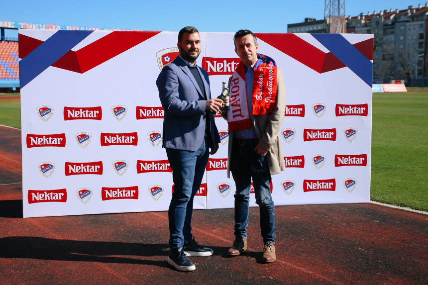 Nektar pivo uz FK Borac