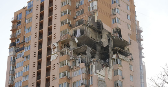 Rusija: Zgradu u Kijevu pogodio ukrajinski PVO