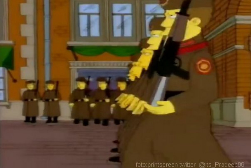 Simpsonovi predvideli napad Rusije na Ukrajinu!