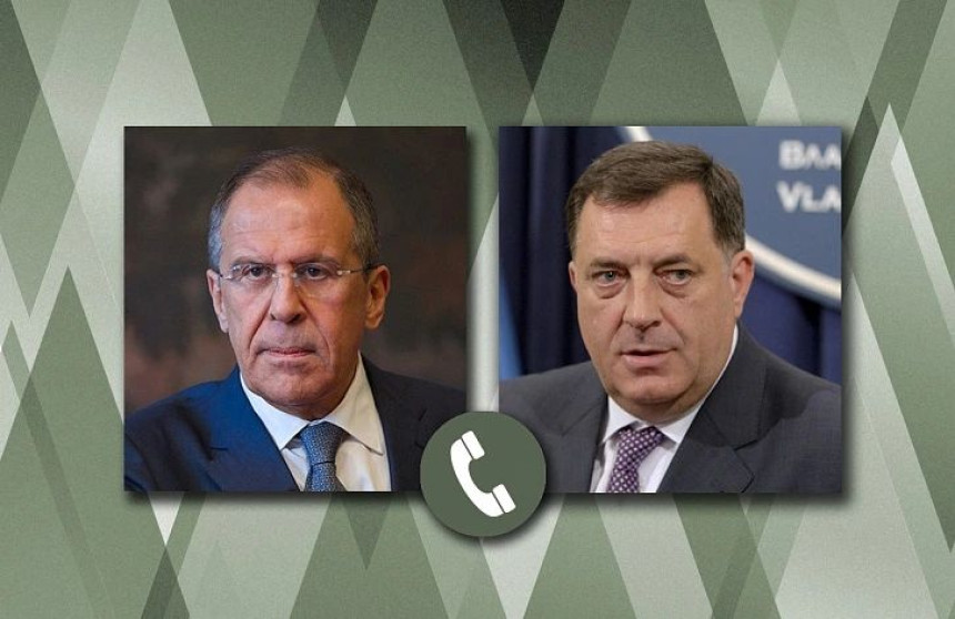 Dodik razgovarao sa Lavrovom o Ukrajini, NATO-u i Dejtonskom sporazumu