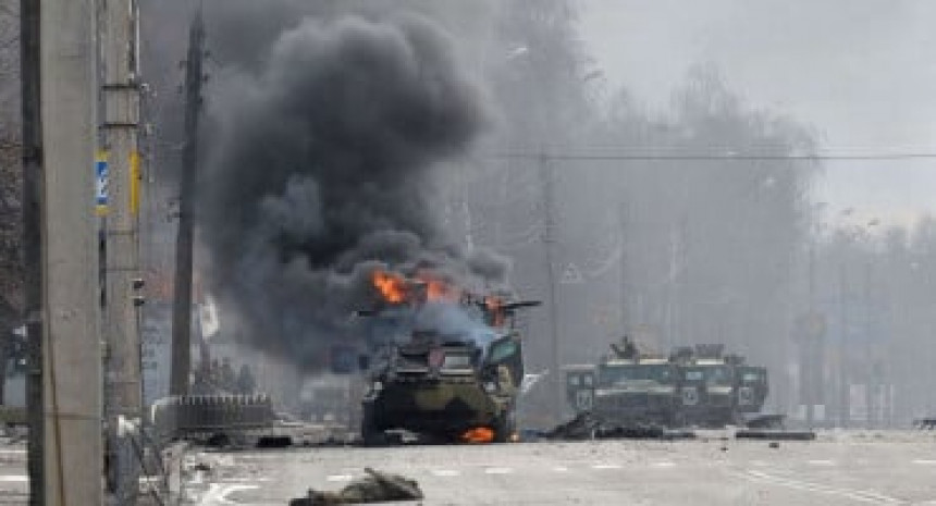 Ruske snage granatirale su centar Harkova