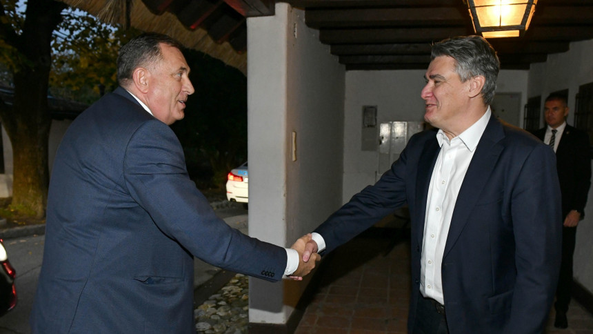 Dodik razgovarao sa Milanovićem, šta mu je poručio?