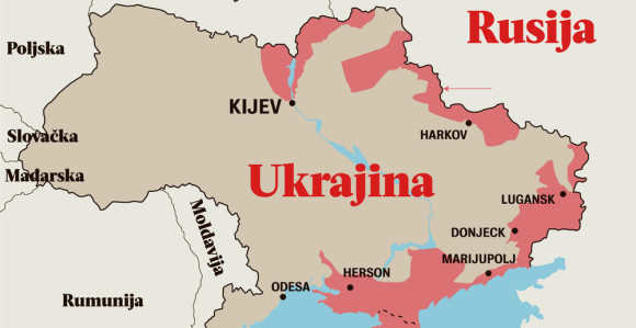 SW: Rusi pokušavaju da opkole Kijev i zauzmu Harkov, Ukrajinci se dobro drže