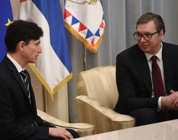 Vučić upoznao Aleksandroviča sa stavovima Srbije