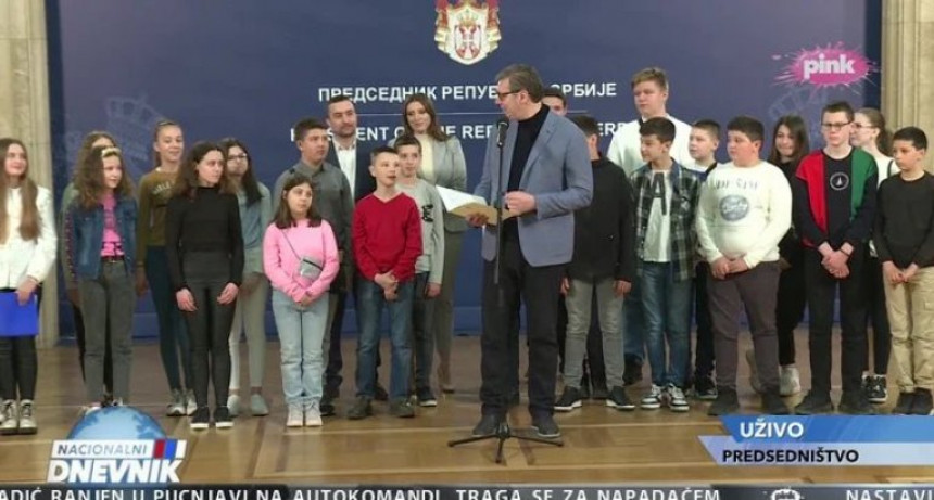 Vučić djeci iz regiona: Srbija je i vaša zemlja (VIDEO)