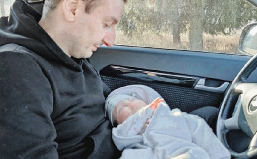 Sa bebom u naručju pobjegli iz ratnog pakla u Ukrajini