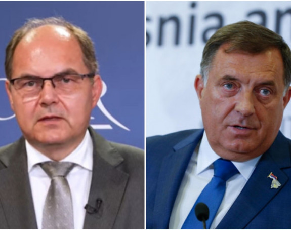 Dodik je trenutno pogubljen, ulovio se u svoje riječi