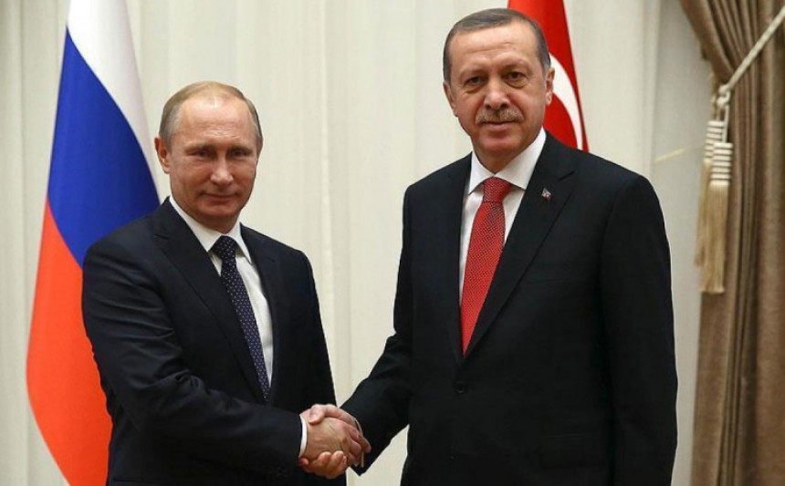 Ердоган позвао Путина да прогласи прекид ватре