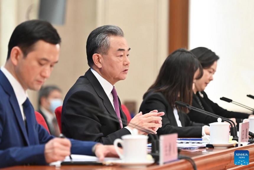 Кинески министар Ванг Ји информисао медије о спољнополитичким питањима