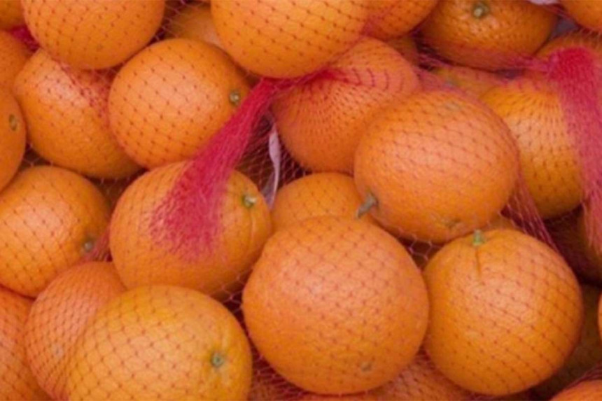 Zabranjen uvoz 20.756 kilograna narandži iz Grčke
