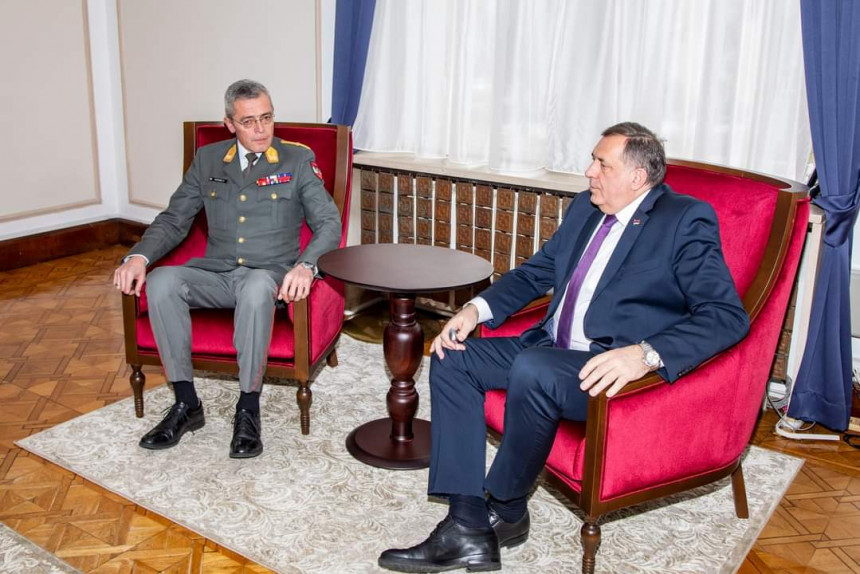 Dodik se tajno sastao sa šefom EUFOR-a u Sarajevu