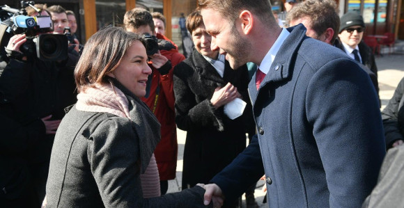 Станивуковић са њемачком министрицом Бербок