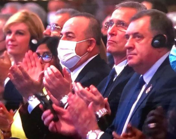 Додик са првим човјеком НАТО-а аплаудира Ердогану