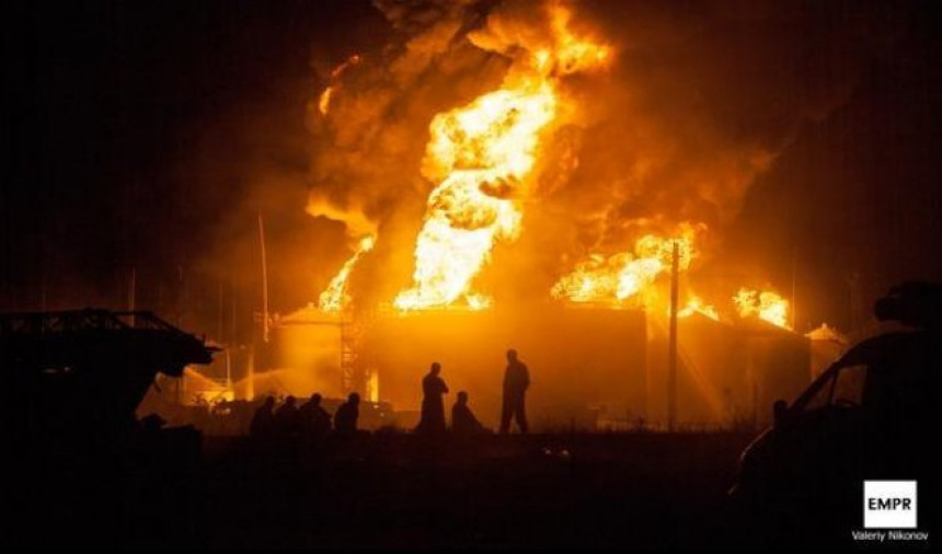 Ukrajinski mediji: Gore dva naftna skladišta kod Kijeva