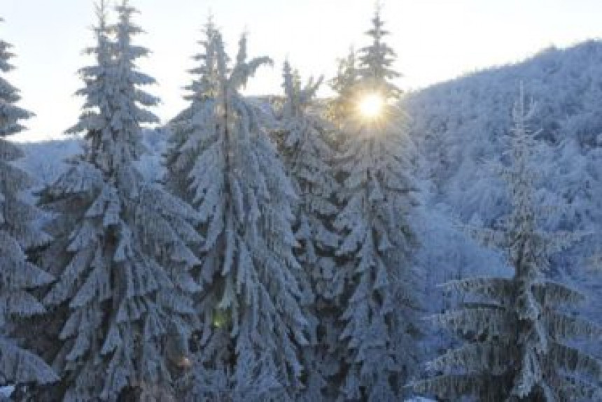Rekordnih minus 30 stepeni izmjereno u Crnoj Gori