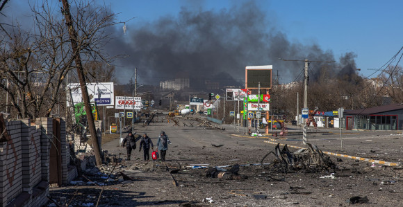 Rusi na 25 km od centra Kijeva