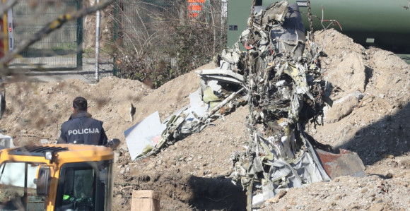 Banožić: Pronađeni dijelovi avio-bombe uz letjelicu