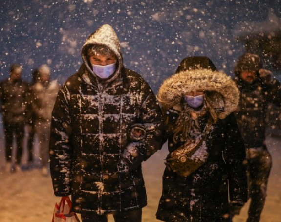 Kolaps u Istanbulu zbog obilnog snijega
